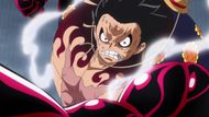 One of Luffy's Gear 4 forms known as Bounceman as seen in the One Piece anime (Image Credit: Toei Animation)